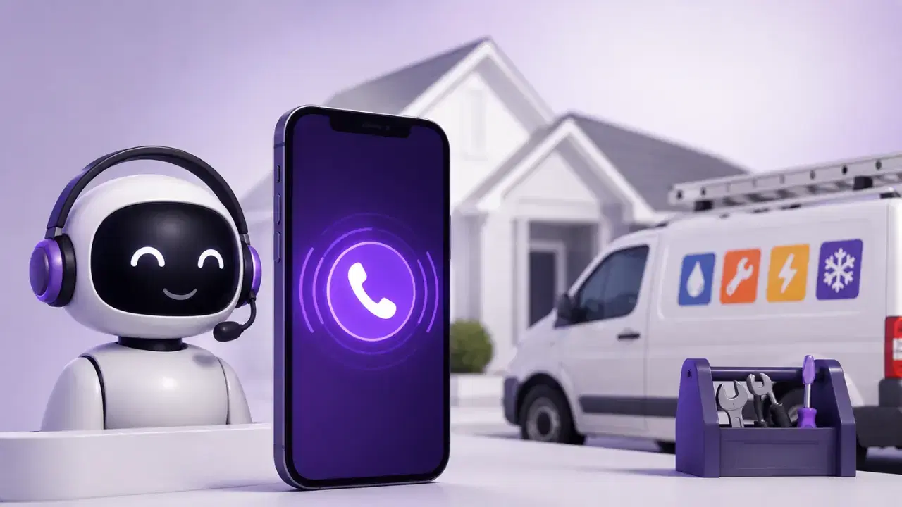 AI Phone Receptionist for Home Services | Busy Season Guide